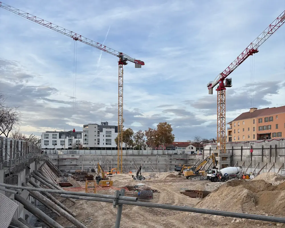 travaux du magasin leclerc colombes