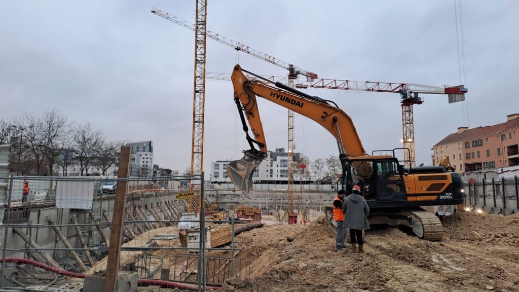 Photo travaux Leclerc Colombes 4 chemins