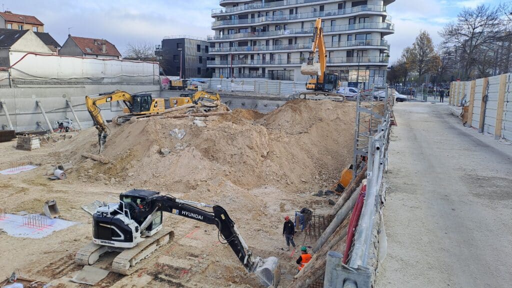 Photo travaux Leclerc Colombes 4 chemins 5