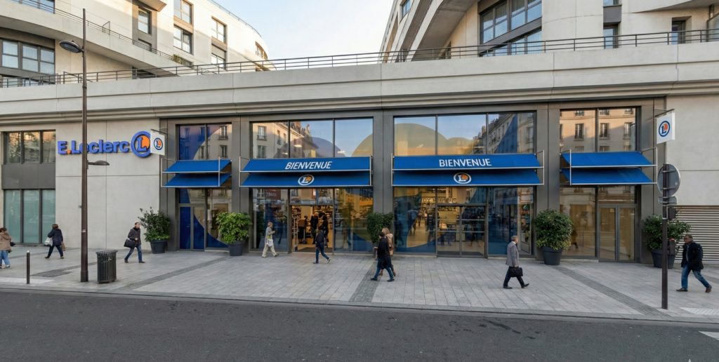 nouveau magasin entrée