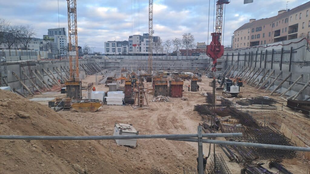 Photo travaux Leclerc Colombes 4 chemins 3